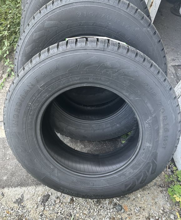 новая зимняя резина nordman 7 215/70/16