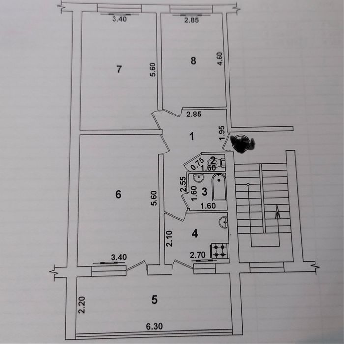 ул.Аския, парк Бабура 3-3-4, 83м2 Некст.!