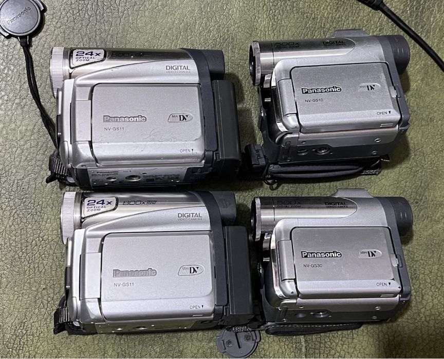 Camere vechi filmat pe casetă MiniDV Panasonic