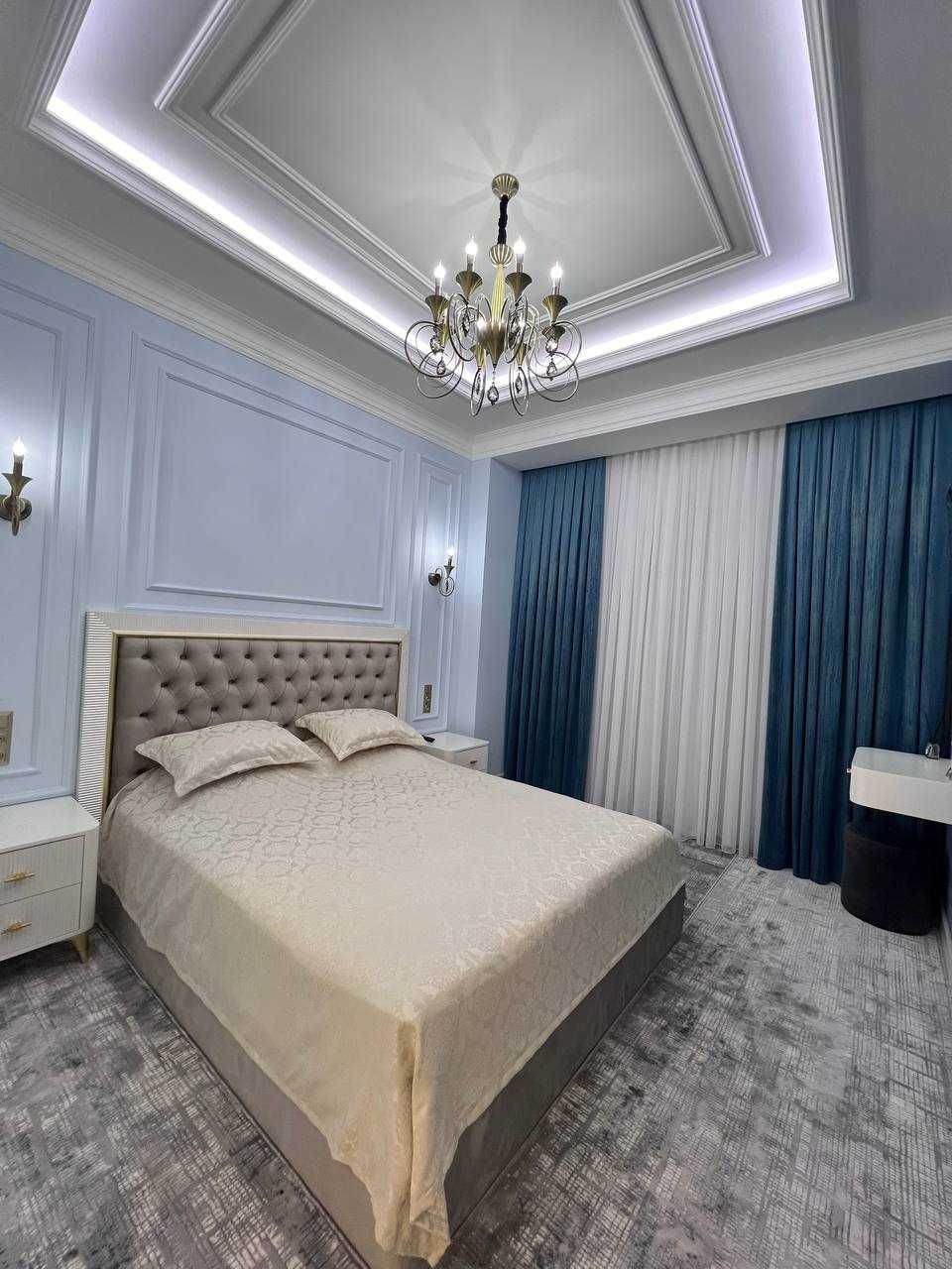 Сдам евро 2-х ком. кв 6/8 Чиланзар 3, ор-р метро Новза 124*