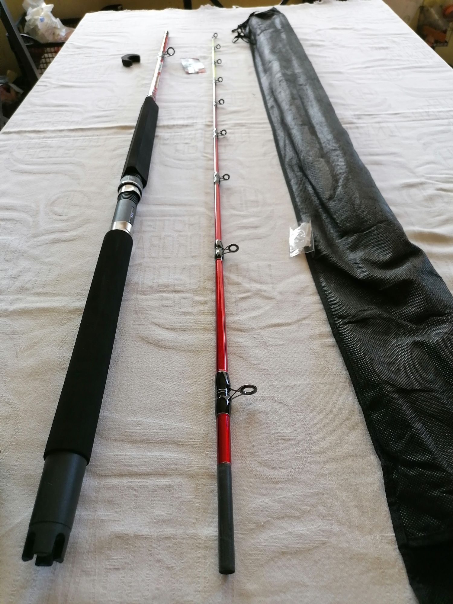 Lanseta barca Dam Steelpower Downrigger 2,10 m/12-25 Lb