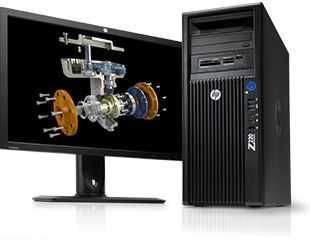 i7 = statie profesionala HP Z240, 16 G ddr4, SSD NVME 512