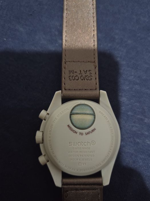 Omega x Swatch SATURN – stare excelentă, original