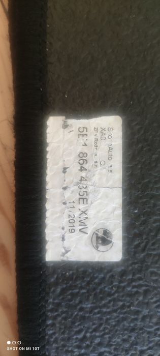 Стелки -текстил ,оригинални  за Шкода Октавия  3