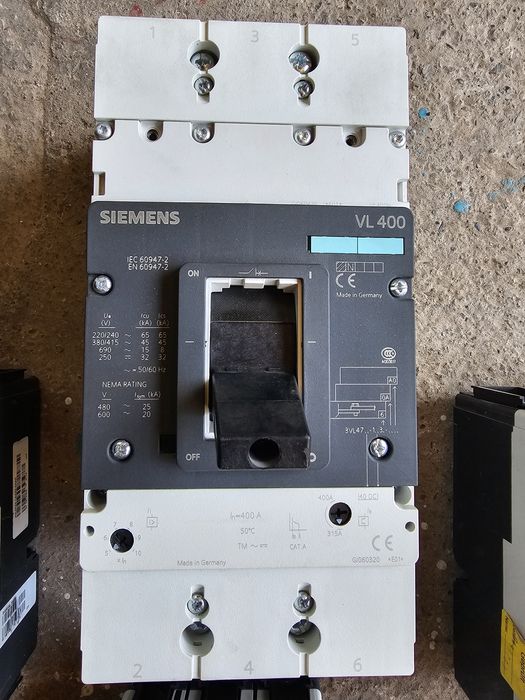 Автоматические выключатели силовые