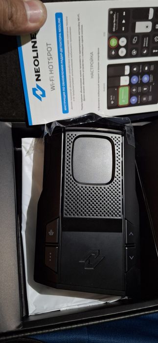 NEOLINE 7800s BLACK wifi кора каробкали сотилади кам ишлатилган