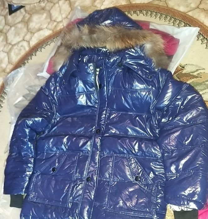 Новинка. Куртки мужск. с енотовой опушкой,ЗИМА, размеры L XL 2XL
