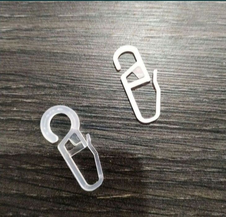 Крючки и стопора для карниза (гардины)