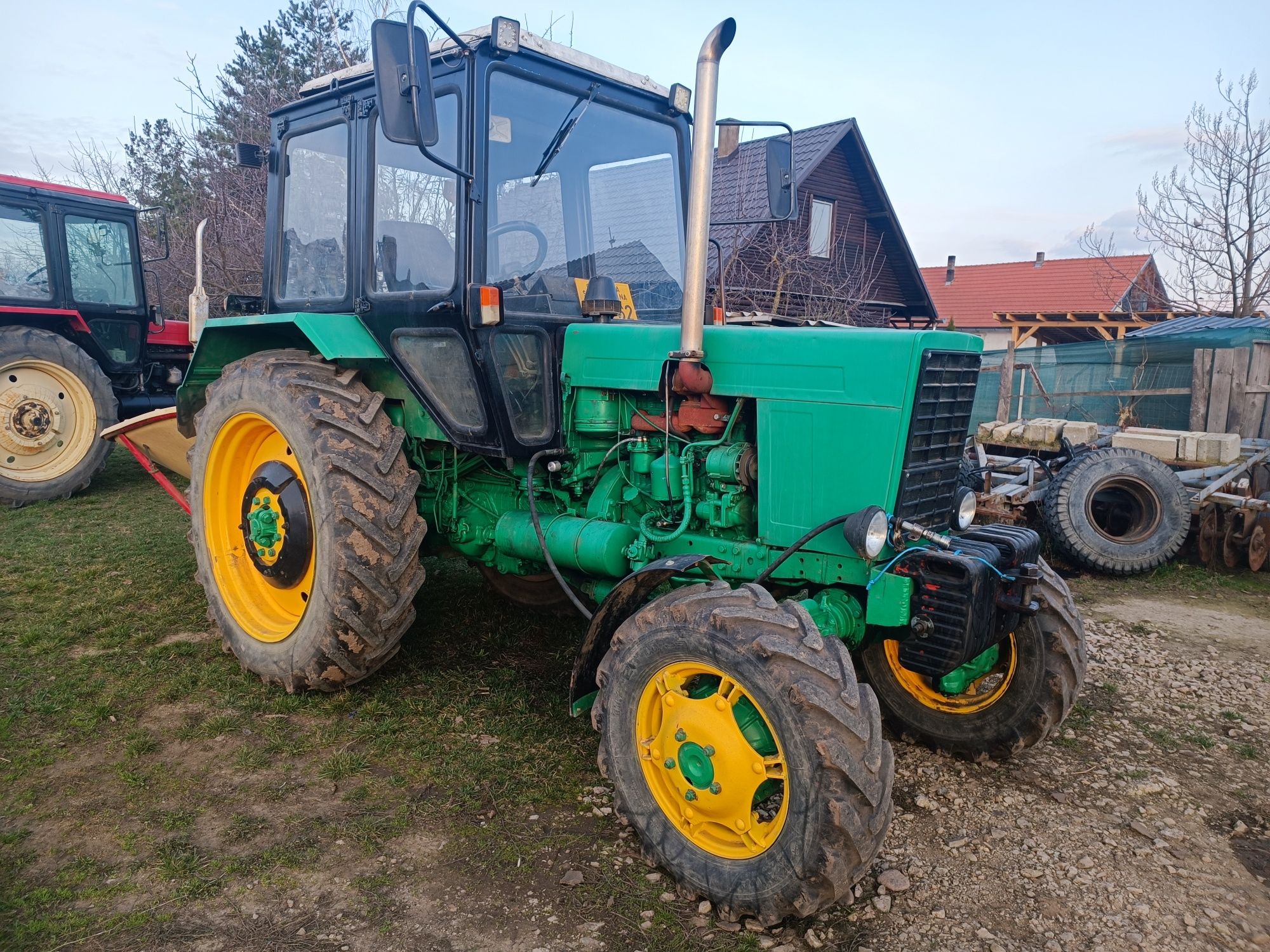 Tractor Belarus MTZ 80 82 cu turbo, ore 2900, carte de id / talon star