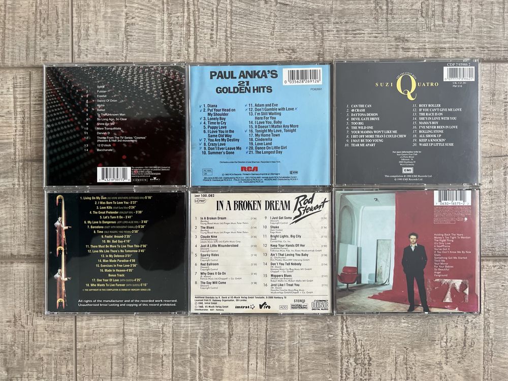 Lot 2 cd-uri muzica diversa anii 80-90