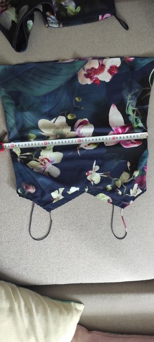 Летни Обувки Ted Baker 38-39 флорал с висок ток