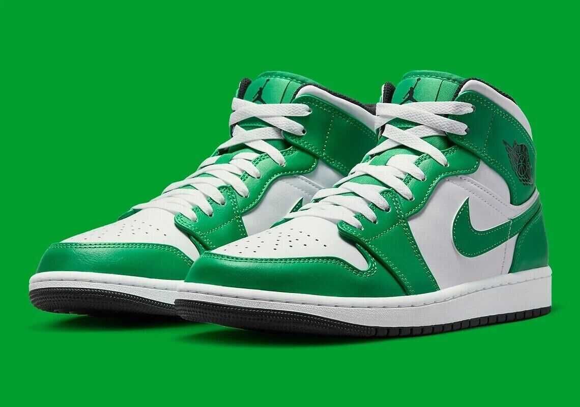 Найк Джордан 1 Lucky Green