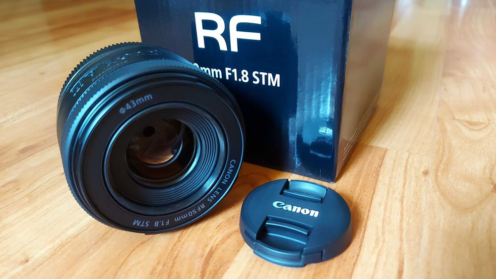 Canon RF 50mm F1.8 STM Obiectiv Foto Mirrorless