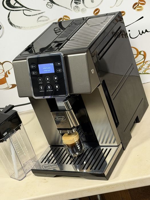 Кафемашина кафе автомат delonghi perfecta evo с гаранция