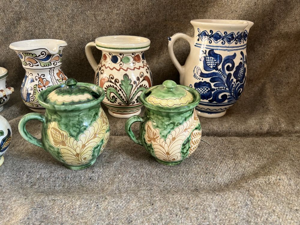 Set ceramica traditionala de Corund / Korond