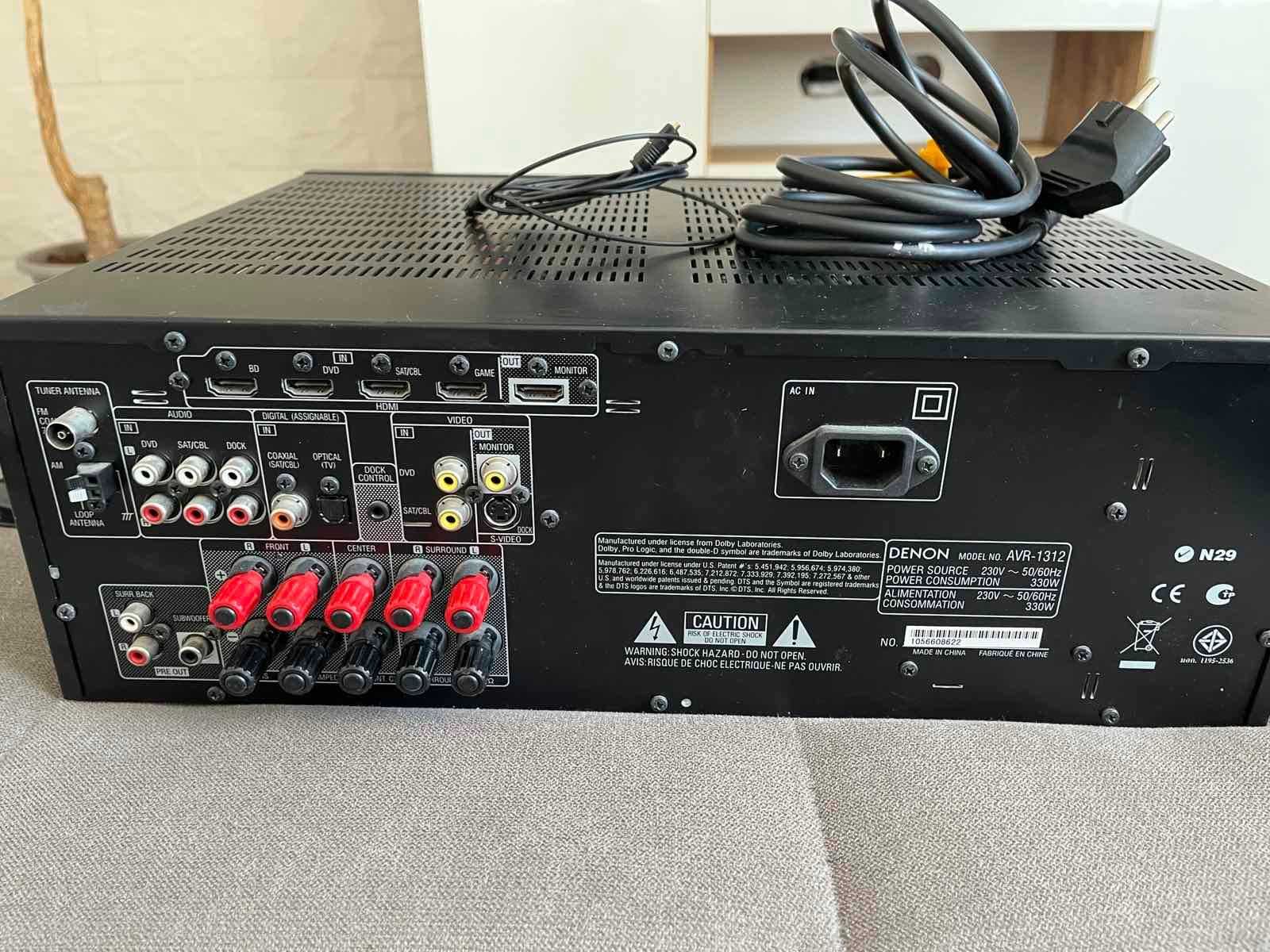 Усилвател Denon avr-1312 Ресийвър