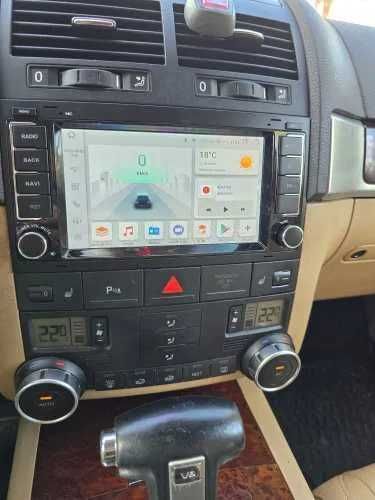 4GB RAM Navigatie Android CarPlay VW Touareg , Transporter T5 Multivan