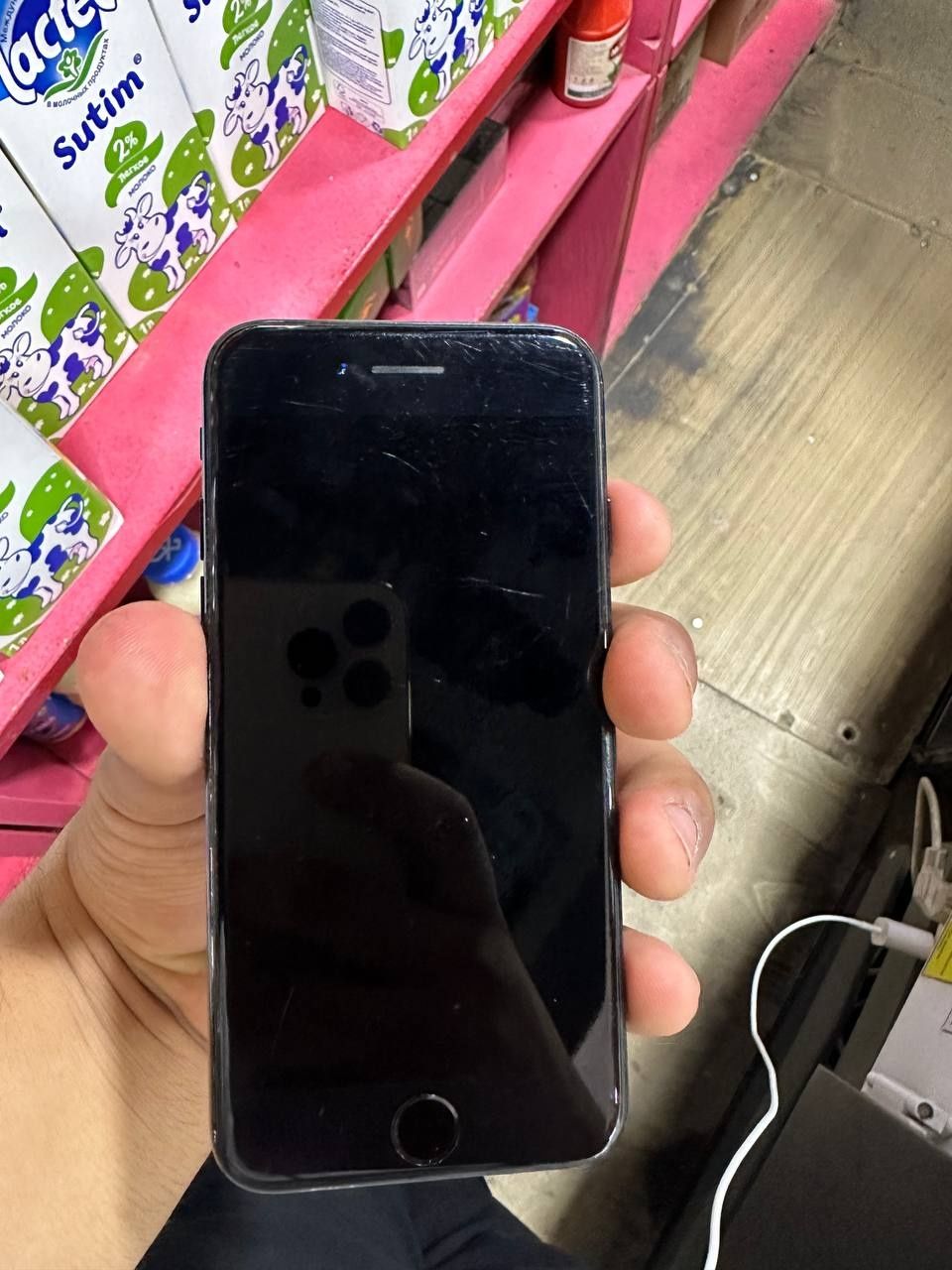 IPhone 7 Jett bleck 128GB