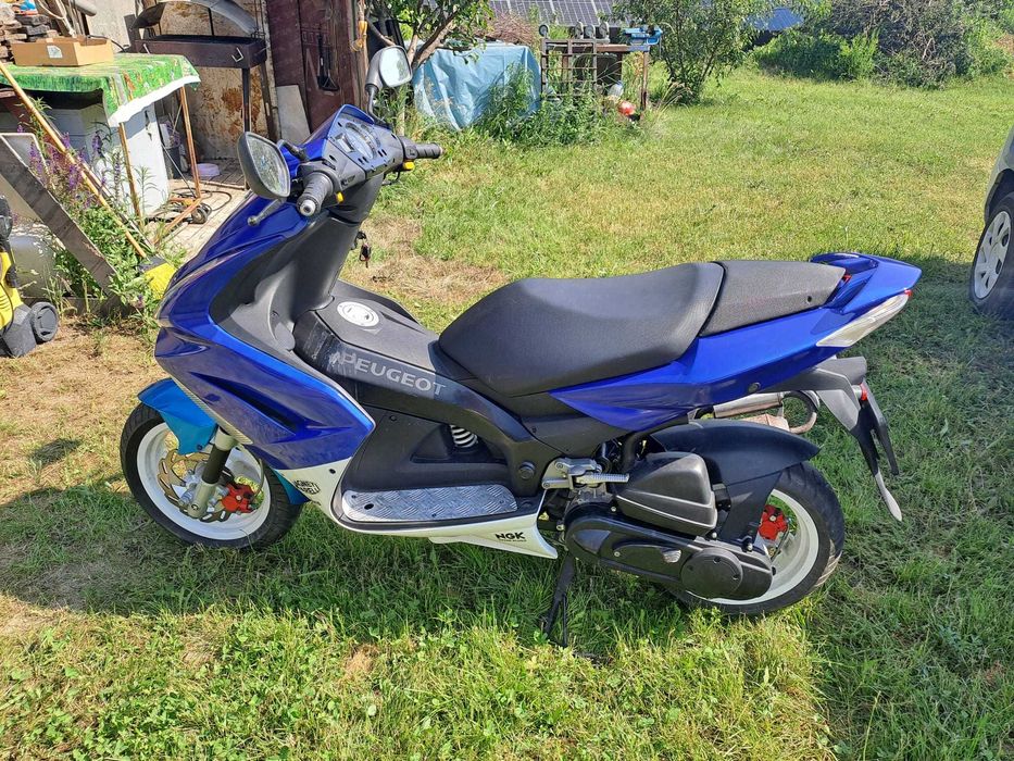 Scuter peugeot rulaj 500 Km.  jetforce 50