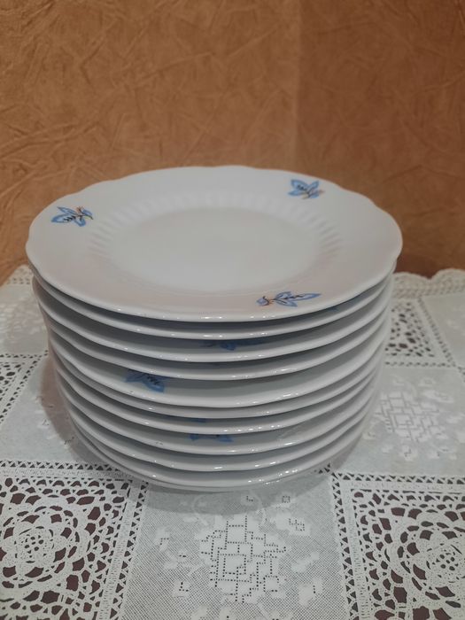 Тарелочки для десертов или под  чайные  чашки, Коростенский ФЗ. В абсо