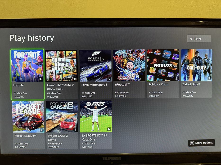 Xbox One 1TB-GTA 5-Forza Motorsport 6-Fc25-Call of Duty