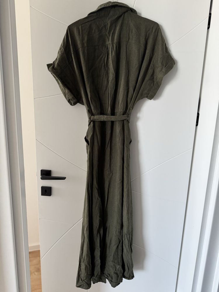 Ленена рокля Zara - XL