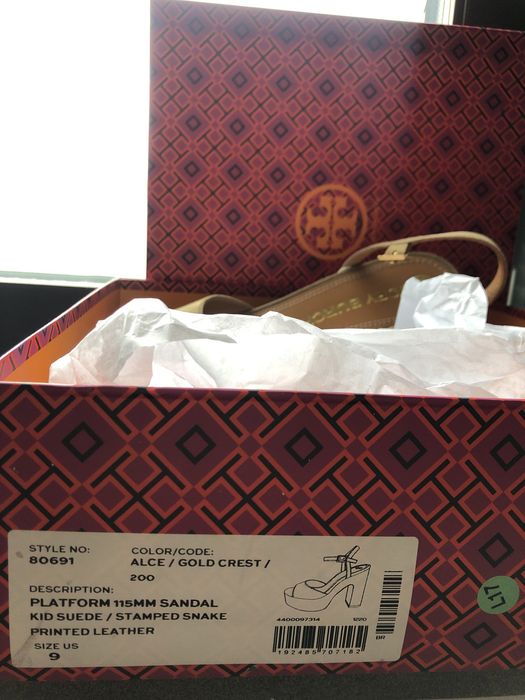 Sandale platforma Tory Burch