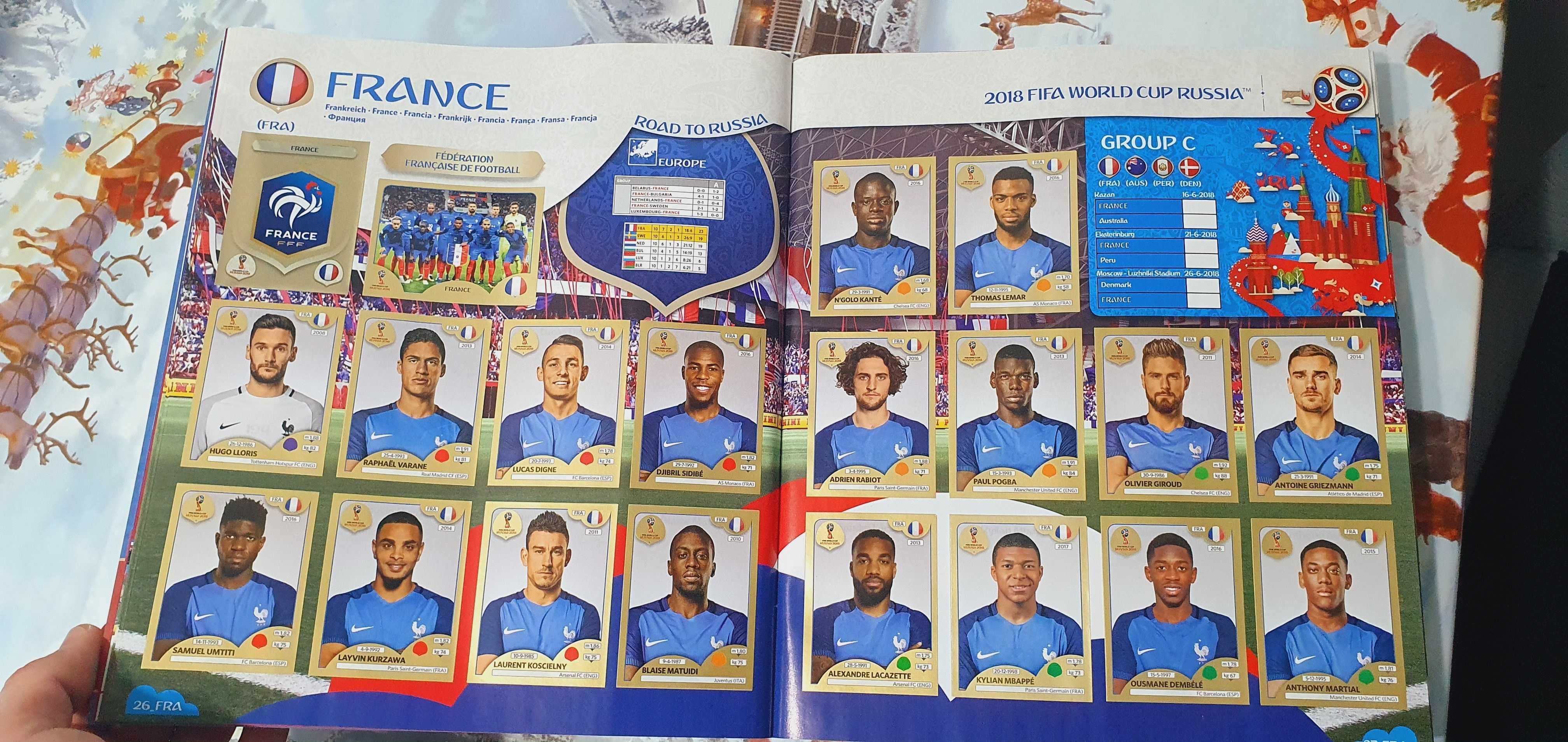 Panini World Cup 2018 Gold - Swiss Edition COMPLET