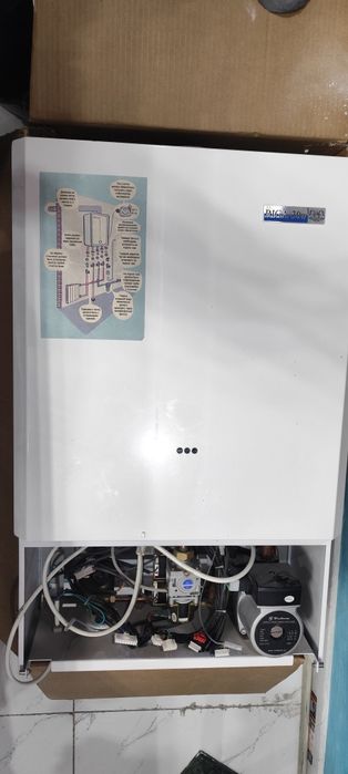 Настеный газовый котел