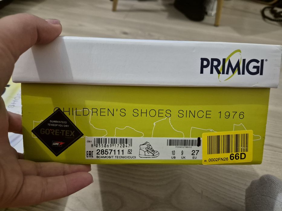 Ghete Primigi piele si lână marimea 27