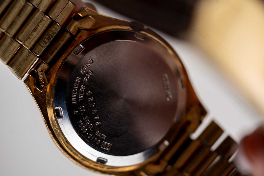 Seiko 5 7s26 Automatic Автомат Златен Оригинал Японски