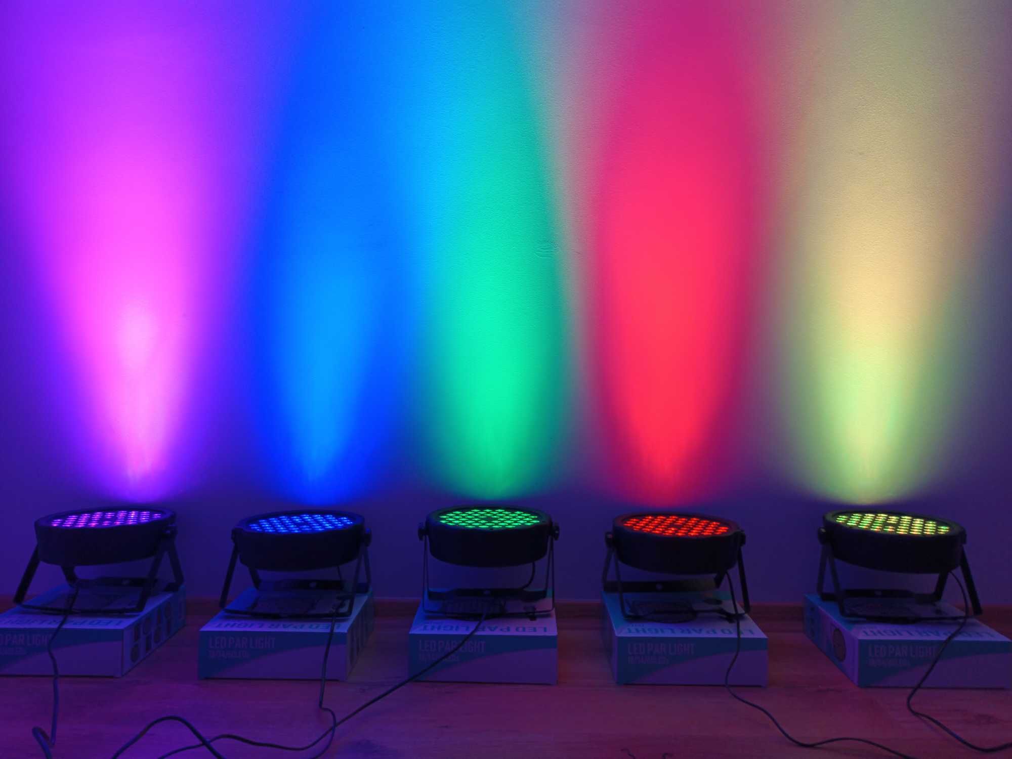 Proiector Disco joc de culori 54 LED Lumini Scena *Microfon incorporat