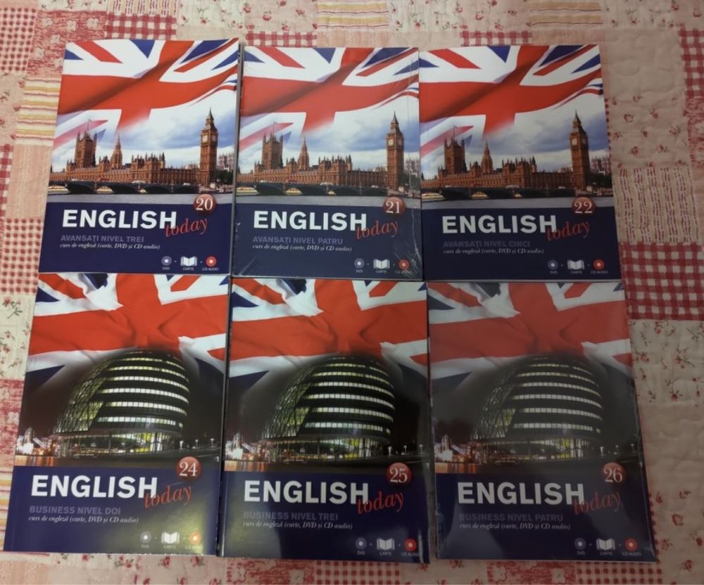 Colectie “English Today” - invata limba engleza fara profesor - Cu CD