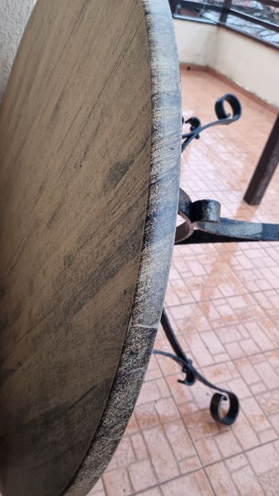 Стол ковано желязо