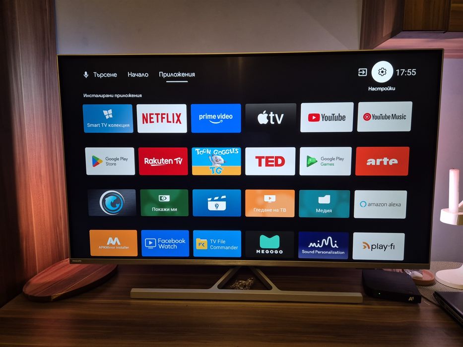 Телевизор Philips 43 Smart Android, 4K Ultra HD