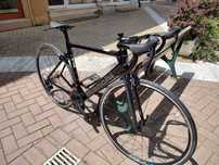 НОВ КАРБОНОВ велосипед Bianchi 2x11 Shimano 105 с гаранция