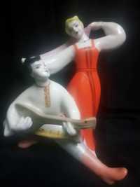 Фарфоровая статуэтка "Танцующая пара" (Украина)