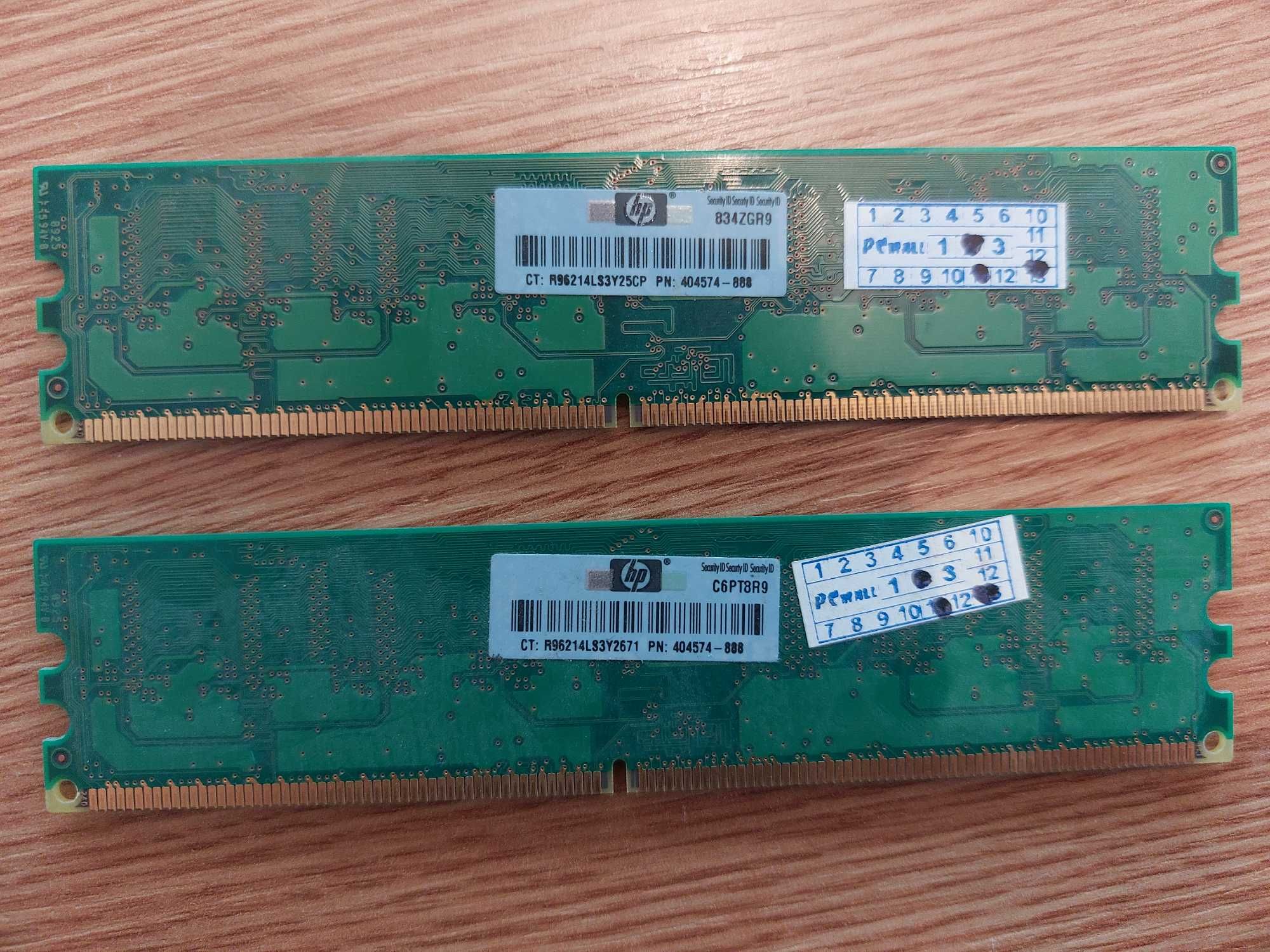 Memorie ram desktop Samsung 2GB DDR2-800 PC2-6400U kit 2x1GB