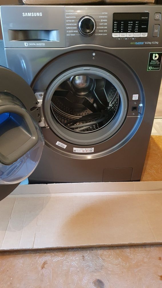 Пералня със сушилня SAMSUNG WD80K5B10OX 8 кг ,