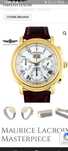 Мужские часы  Maurice Lacroix Masterpiece Flyback