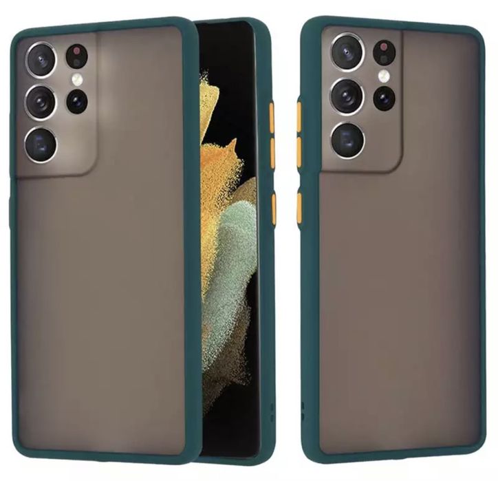 Husa Samsung S21/S22/S23/S24 PLUS ULTRA Silicon Hybrid Camera Safe