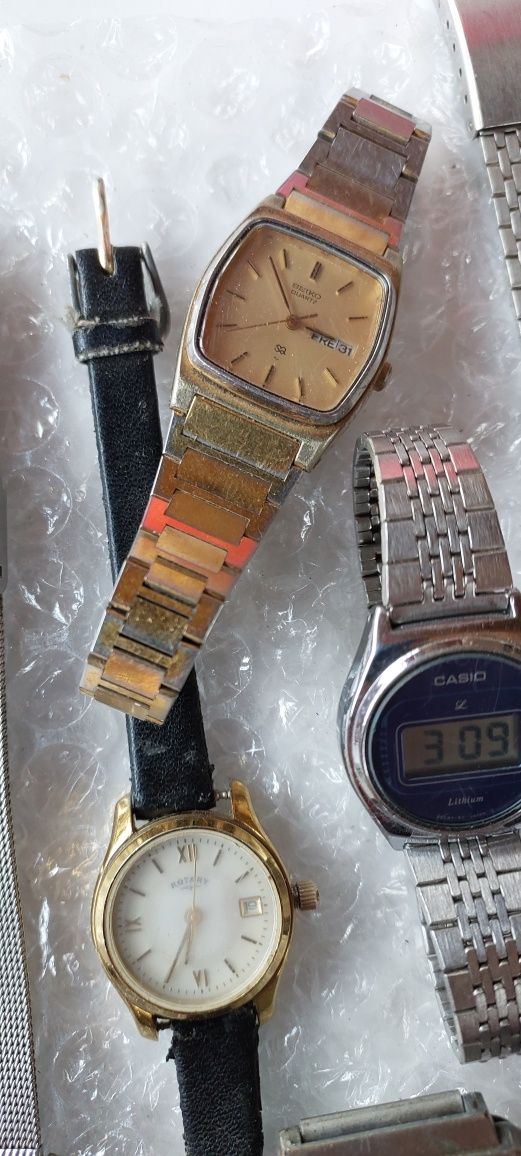 Lot ceasuri vintage mecanice și quartz