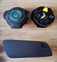 Airbag Vw POLO 6R 2008+ Original Volan + Capac Bord NOI