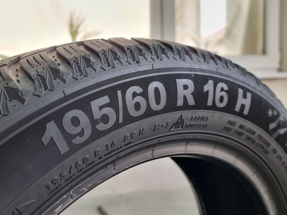 "Dot 24" 195/60/16 Semperit 2Броя: 150лв 6мм