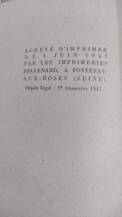 1.Histoire d'une langue : le francais : Marcel Cohen