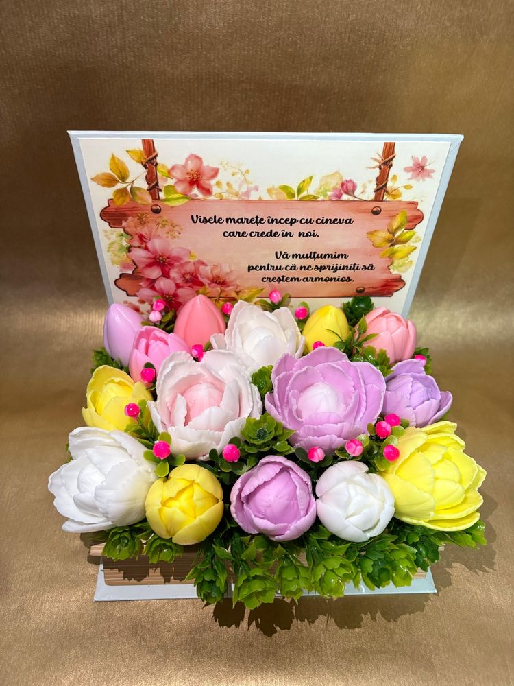 Aranjamente Florale din Baza de Săpun – Cadouri Elegante și Durabile