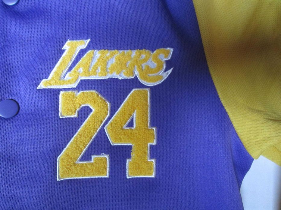 Geaca colegiu Lakers, Man-Star7, masura S, poliester,ca noua