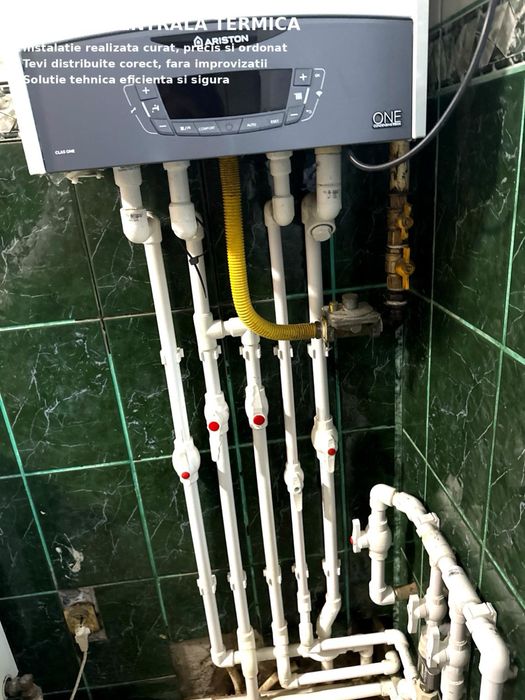 Instalator – servicii complete sanitare și termice