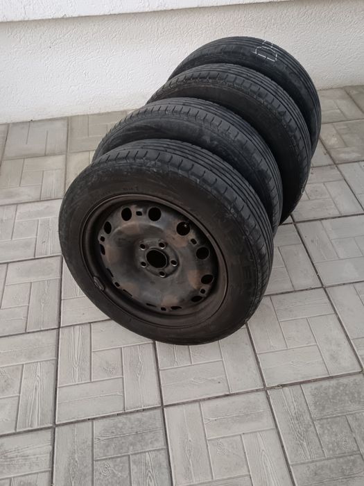 Jante cu cauciucuri vara Fabia, Polo,cauciucuri  Nexen 185/60/15