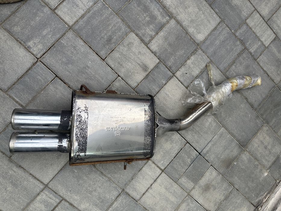 Toba finala Remus, inox, made in Austria, 2 evacuari